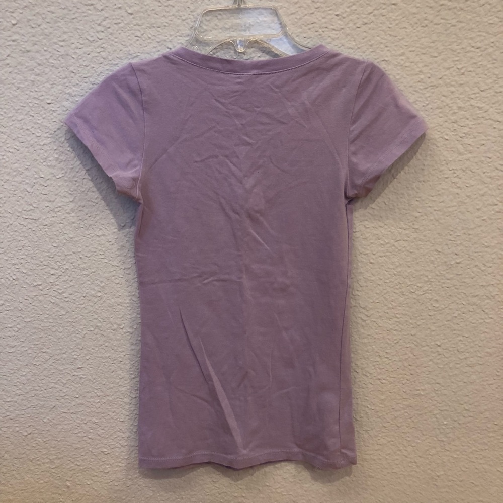 Basic Purple V-Neck - Picture 3 of 3